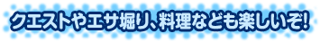 �N�G�X�g��G�T�@��A�����Ȃǂ��y�������I